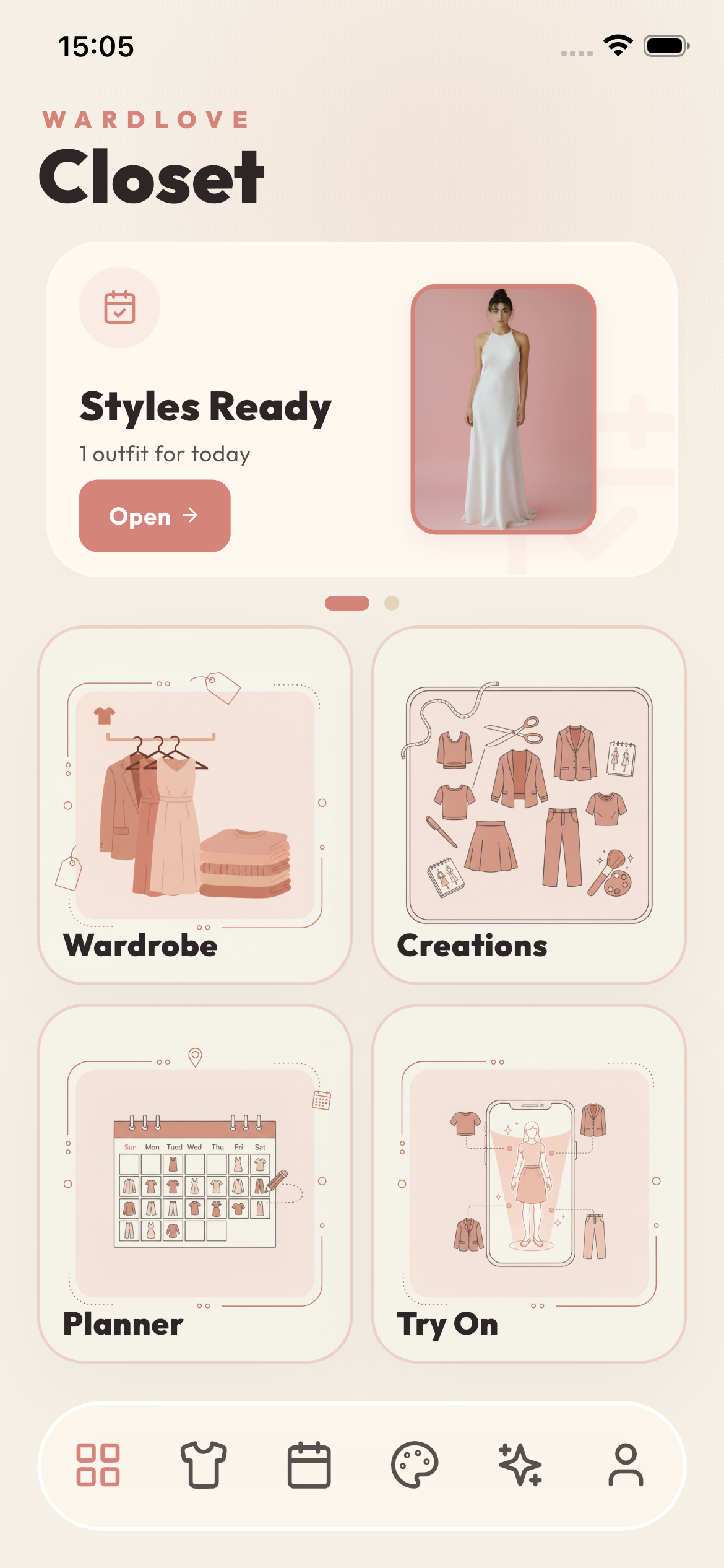 Wardlove App Dashboard